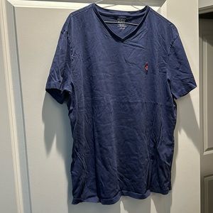 Ralph Lauren Soft Purple V-Neck T-Shirt “L”